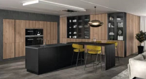 Cuisine bois contemporaine Kozzy