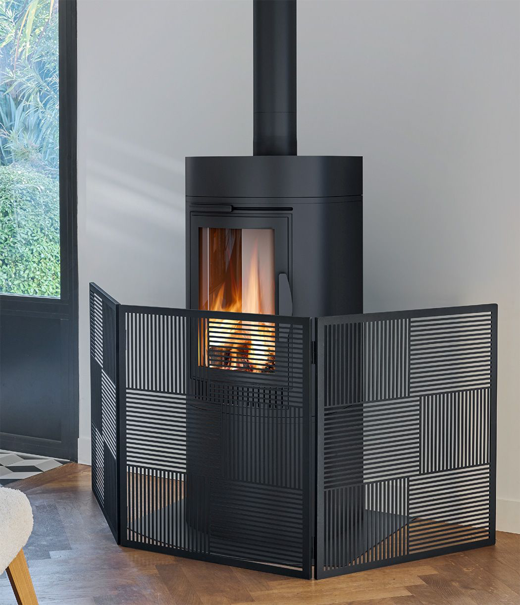 pare feu pour poêle